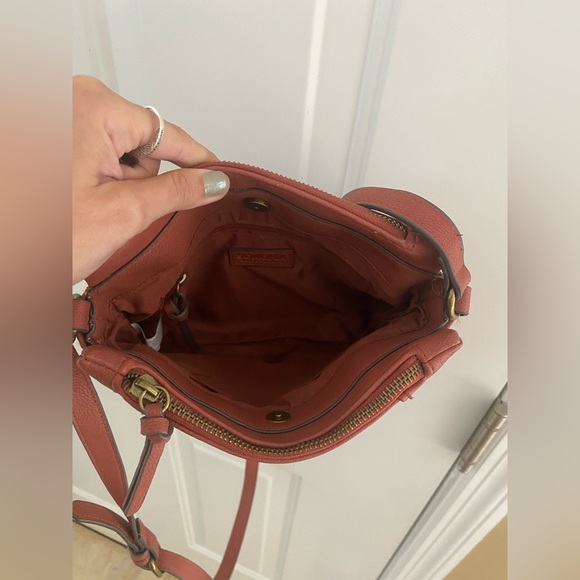 Sonoma Crossbody Purse Rust Red/Brown NWOT - Picture 9 of 16